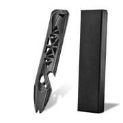 Titanium Alloy Mini EDC Pry Bar Multi-Tool with Pocket Clip   CNC Machined TC4 Titanium Bottle Opener, Nail Puller & Screwdriver Assist for Outdoor, Camping & Everyday Carry