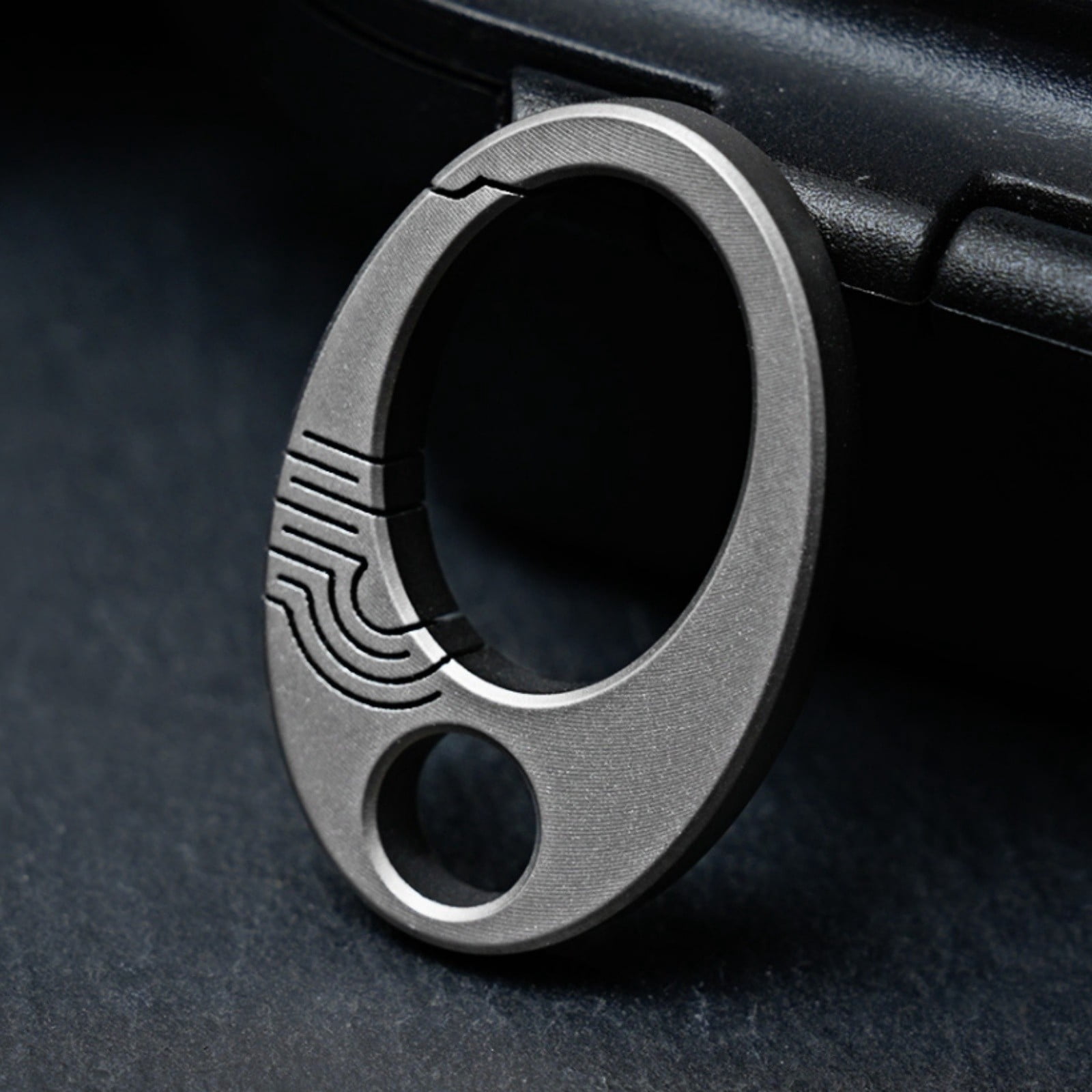 Titanium Alloy Mini Keychain Clip, Lightweight EDC Key Holder & Bag ...