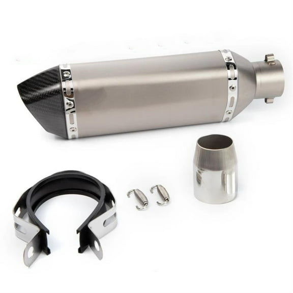 Titanium Alloy Motorcycle Exhaust Pipe 36-51mm Muffler Accessories For R6 NVX 155 For Ninja 250 Mt07 Mt09 R3