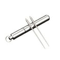 thumbnail image 1 of Titanium Alloy Portable Toothpick With Aluminum Storage Tube 2 Pack Titanium Toothpicks And Integrated Aluminum Case, Dual-Ended Design For Oral Cleaning And Fruit Skewering, Safe, 1 of 5