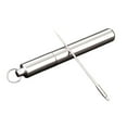 thumbnail image 1 of Titanium Alloy Portable Toothpick With Aluminum Storage Tube, Integrated Two-Ended Design For Teeth Cleaning And Fruit Forking, Lightweight Moisture-Proof Storage For Daily Dining, 1 of 6