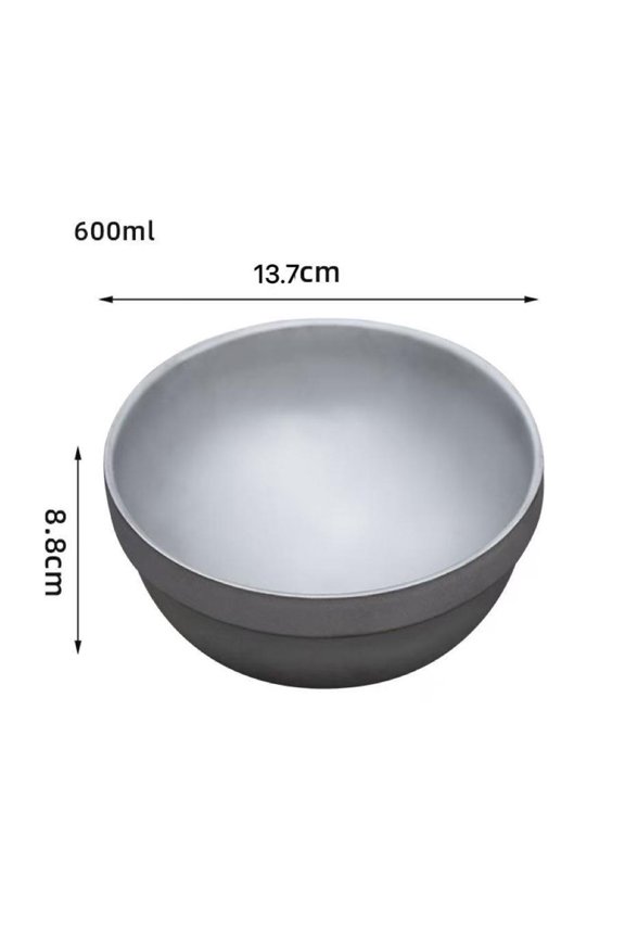 Titanium Alloy Square Cookware for Outdoor Activities: Corrosion-Resistant, Heat-Insulating and Easy to Clean