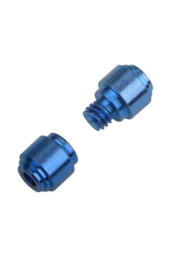 Titanium Alloy Thumb Studs for Benchmade Bugout 535, Black, Blue, Silver Options, 1 Set