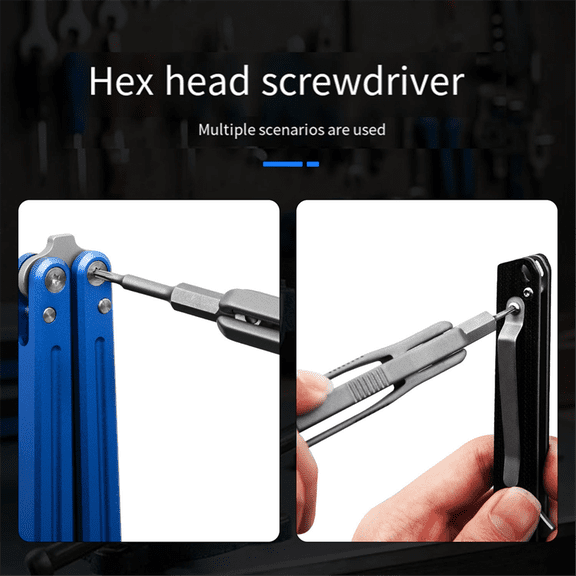 Titanium Alloy Torx Screwdriver Magnetic Suction Extendable Palm Screwdriver Portable y9482