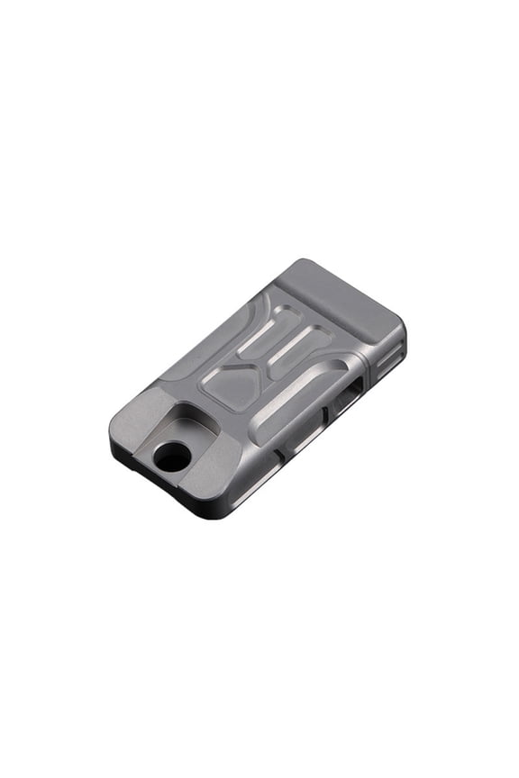 Titanium Alloy Whistle Multifunction Portable Whistle Loud Keychain Necklace Whistle For Outdoor Survival Emergency Whistles