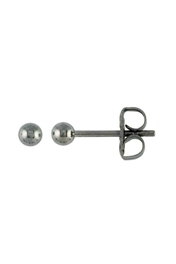 Titanium Ball Earrings - Hypoallergenic For Sensitive Ears