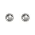 thumbnail image 1 of Titanium Ball Earrings Pair in 4mm - Sterile Hypoallergenic For Sensitive Ears, 1 of 3