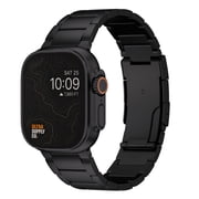 Titanium Band for Apple Watch Ultra 4 - 49mm Titanium Metal Bracelet for Men - Grade 2 Titanium