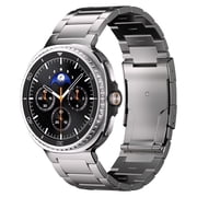 Titanium Band for Galaxy Watch 8 Classic 46mm & Galaxy Watch 8 40mm/44mm, Adjustable Metal Replacement Strap