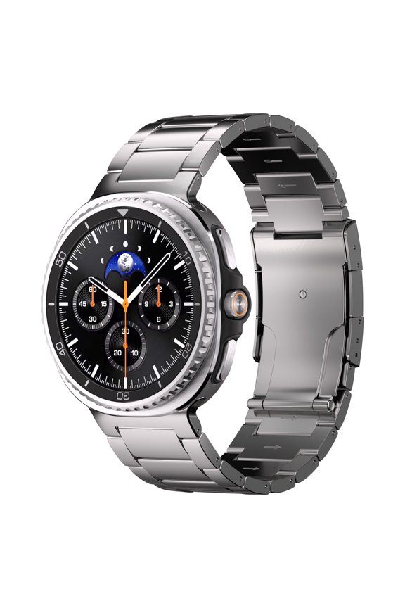 Titanium Band for Galaxy Watch 8 Classic (46mm) & Galaxy Watch 8 (40mm/44mm), Adjustable Metal Replacement Strap