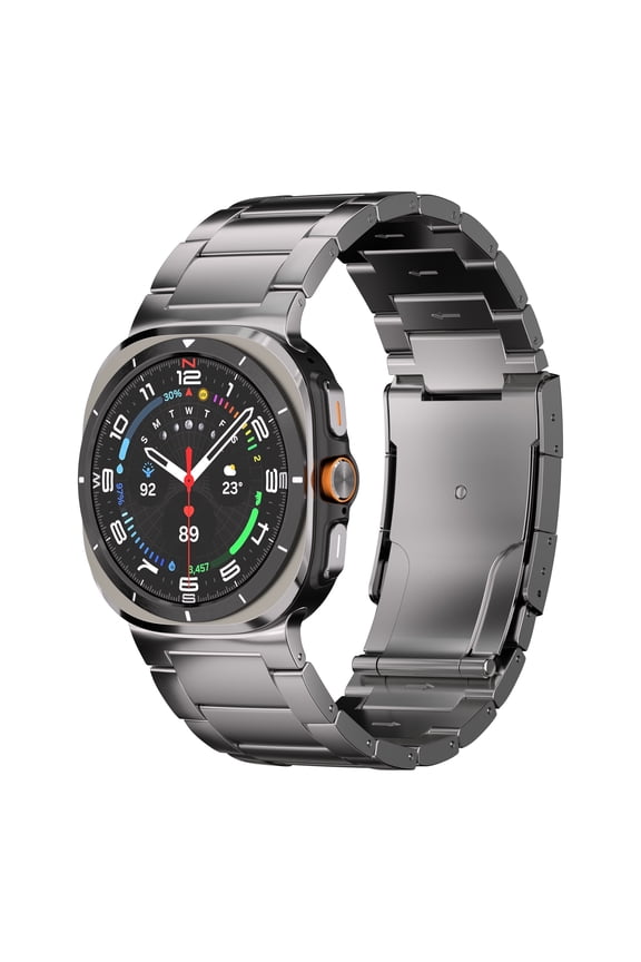 Titanium Band for Samsung Galaxy Watch Ultra 2 & Ultra (47mm) – Gray, Unisex Strap