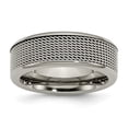thumbnail image 1 of Titanium Base with Stainless Steel Mesh Center 8mm Band, 1 of 6