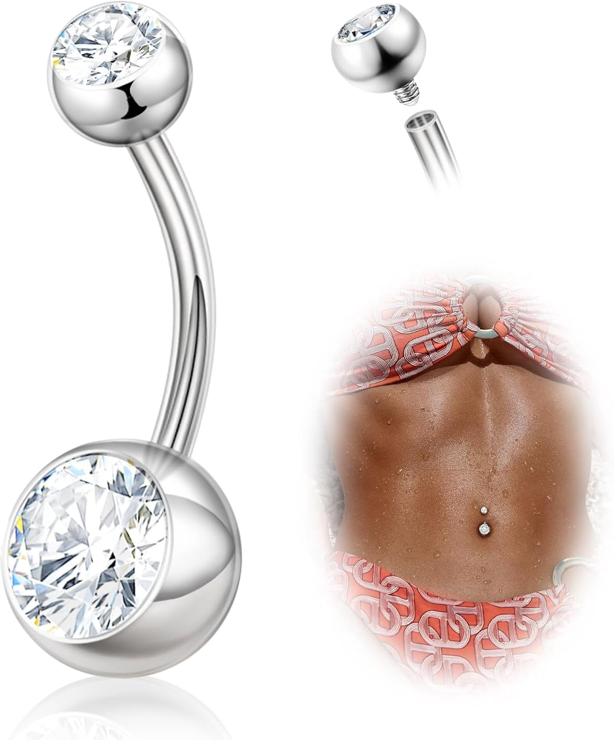 Standard Belly Button Ring Size