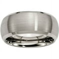 thumbnail image 1 of Titanium Beveled Edge 10mm Satin and Polished Band, 1 of 9