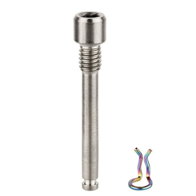 Titanium Bike Alloy Disc Brake Caliper Bolts With Spring Clip for Xtr