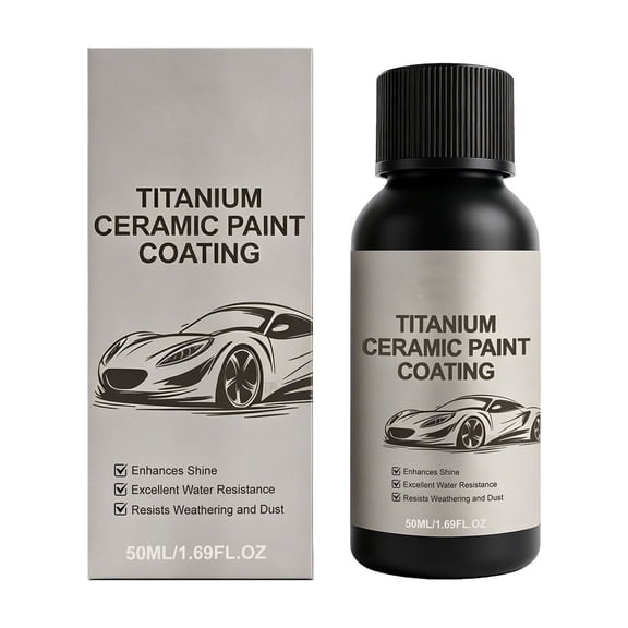 Titanium Ceramic Paint Coating Agent 50Ml