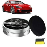 Titanium Ceramic Wax, 2025 New Titanium Ceramic Wax, Car Wax Ceramic Coating, Ceramic Wax for Cars Paint Care Long Lasting Protection