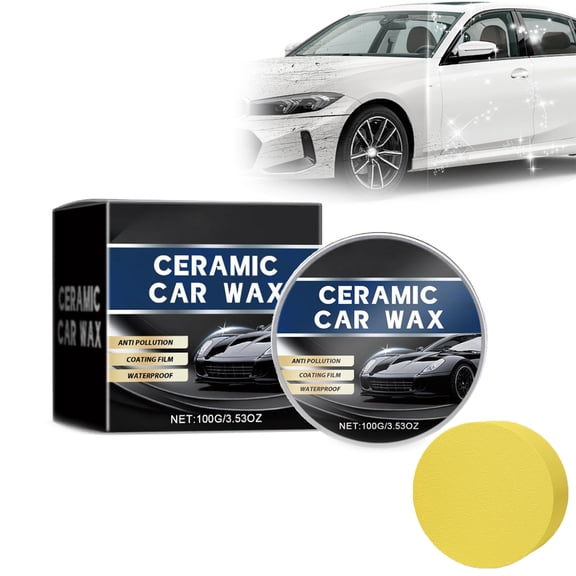 Titanium Ceramic Wax, Car Care Polish Auto Car Scratch Repair Remover Wax, Car Wax Ceramic Coating, Ceramic Wax for Cars Paint Care