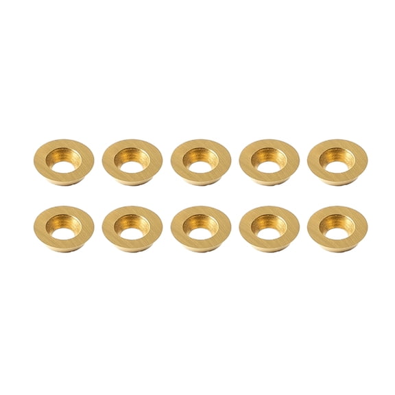 Titanium Coated Carbide Cutter Inserts for Wood Turning Tools, Round 12mm, 10pcs