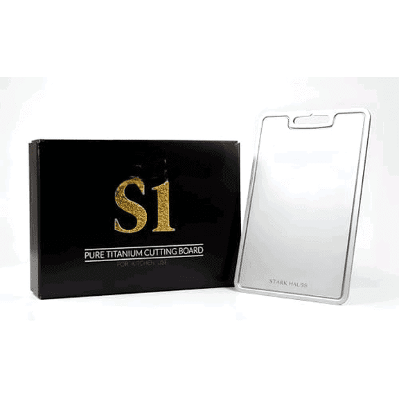 Titanium Cutting Board 15x10, Dishwasher Safe, Non Toxic Non Plastic, Juice Groove, Large Cutting Board for Meat Fish Vegetables, Tablas Para Picar Cocina (Tabla de Picar)