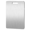 thumbnail image 1 of Titanium Cutting Board, 2025 New Titanium Cutting Board for Kitchen, 304 Stainless Steel Food Grade Cutting Boards for Meat Fruit & Vegetable, 1 of 4