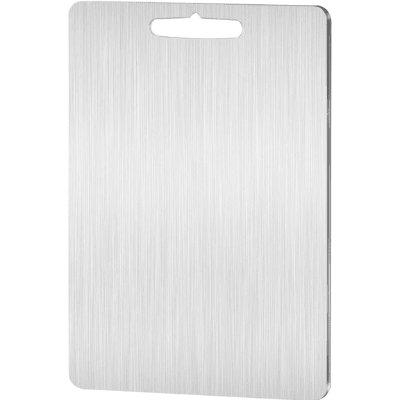 Titanium Cutting Board, Double Sided Stainless Steel Non Toxic Cutting Boards for Kitchen, Food-Grade chopping Board for Cutting Meats, Fruits And Vegetables