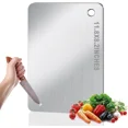 thumbnail image 1 of Titanium Cutting Board For Kitchen, Stainless Non Stick Chopping Board, Upgrade, 1 of 6