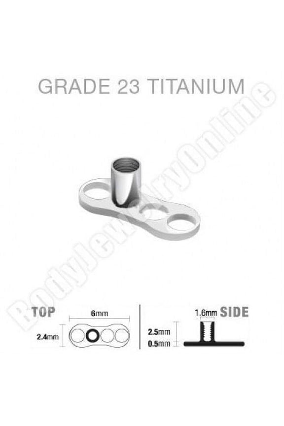 Titanium Dermal Anchor Base