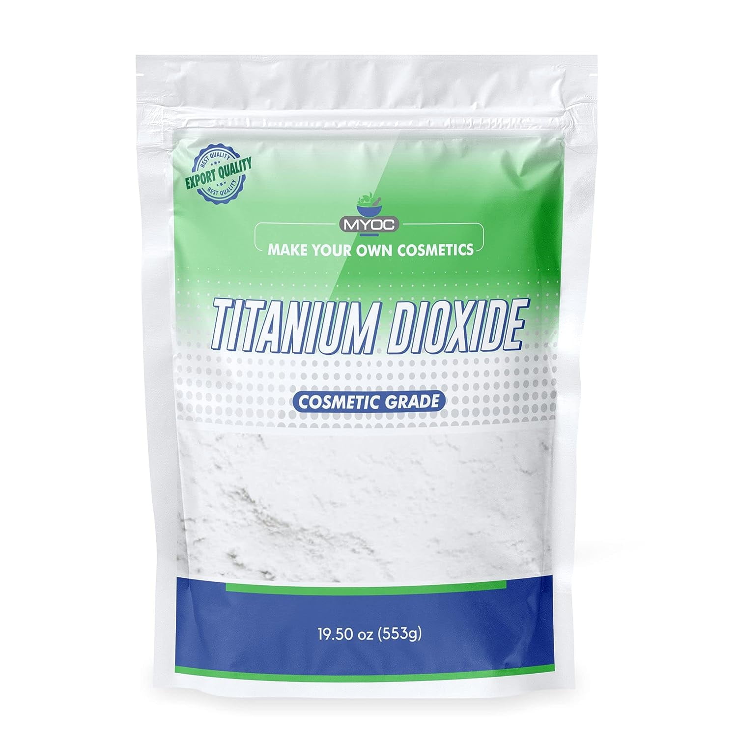 BRM Chemicals Titanium Dioxide Powder for Soap Making, Shampoo