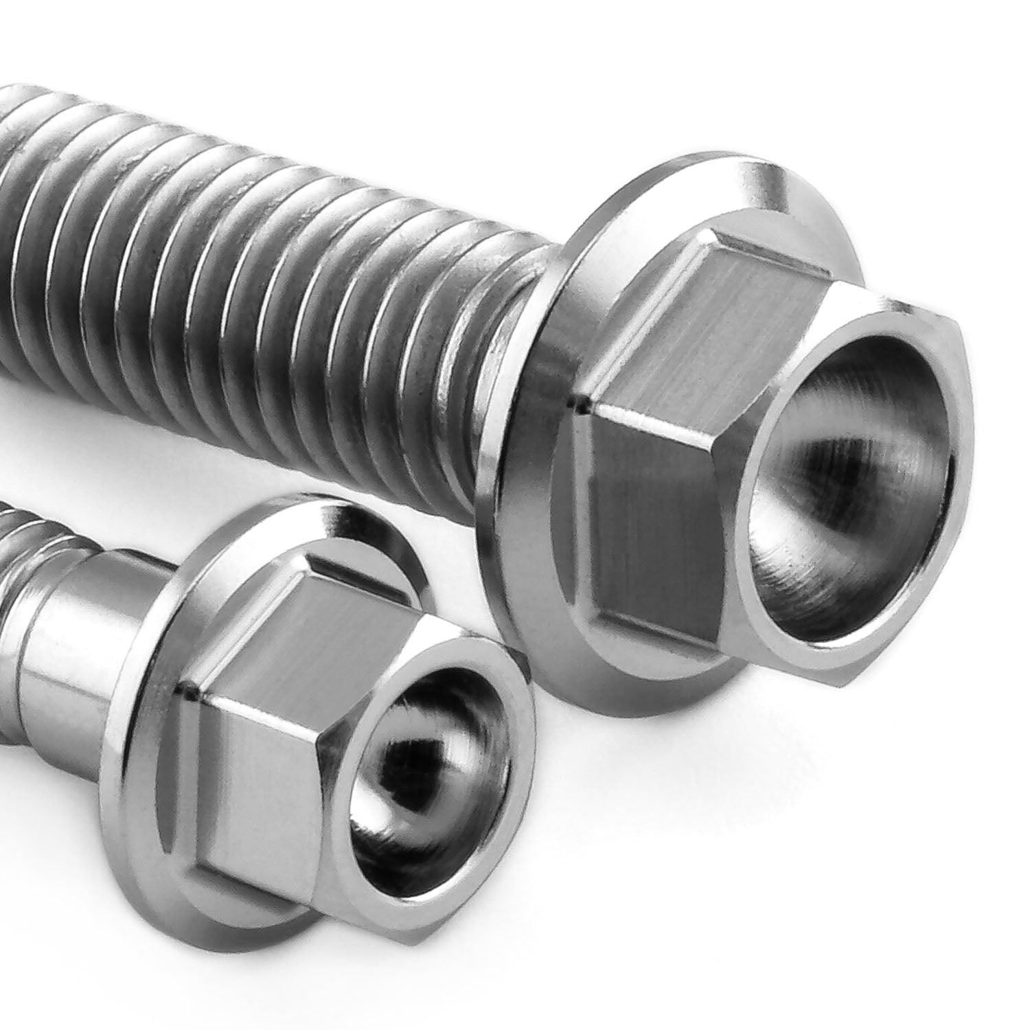 Titanium Engine Kit Kawasaki ZX10R Ninja Flanged Hex