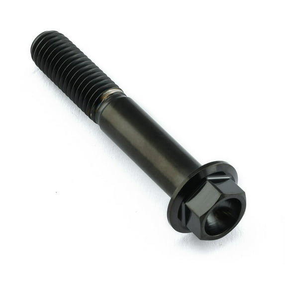 Titanium Flanged Hex Head M8x(1.25mm)x49mm (TIHX849)