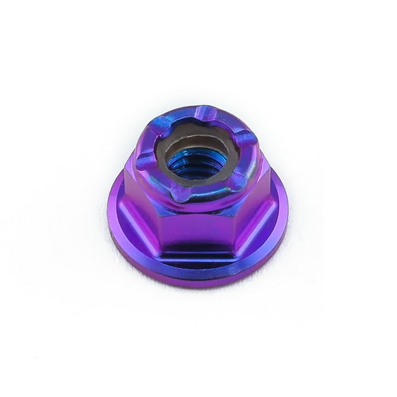 Titanium Flanged Nylon Nuts