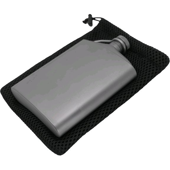Titanium Flask 7.4 oz (220ml) - Ultralight and Compact Flask for Backpacking, Camping, and Hiking$$Sport & Recreation Other