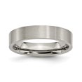 thumbnail image 1 of Titanium Flat 5mm Brushed Band, 1 of 7