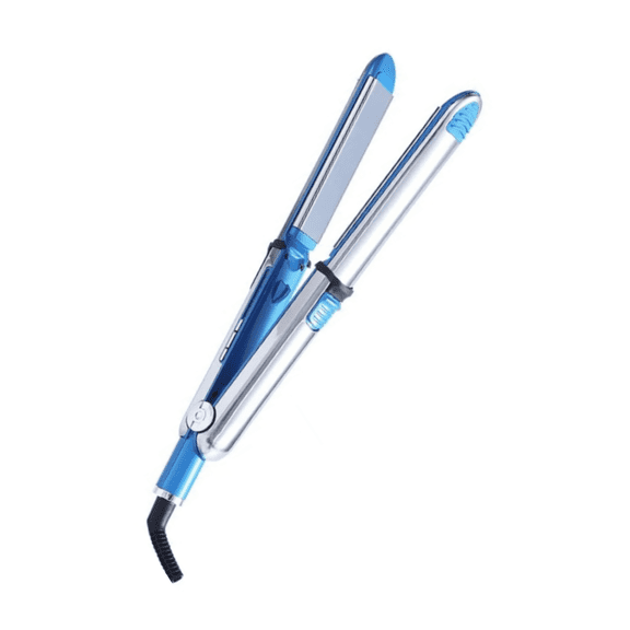 Titanium Flat Iron Hair Straightener with Infrared, Professional Hair Styler, Digital Display Adjustable Temperature (Fast Heating, Smooth Glide)