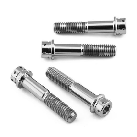 Titanium Front Axle Pinch Bolt Kit Flanged Cap Head Race Spec (TIFAPINCH770)
