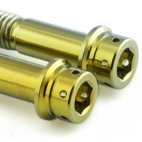 Titanium Front Caliper Pinch Bolt Kit Flanged Socket Cap Race Spec (TIFBCALIP430)