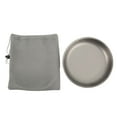 Titanium Frying Pan 7.5in Diameter Ultralight Eco Friendly High Temp