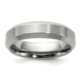 thumbnail image 1 of Titanium GTS 6 mm Matte Bvl Edge Ring, 1 of 2