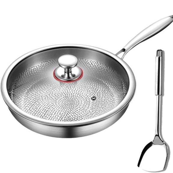 Titanium Hammered Pan Pro, 2025 New Multifunctional Ultra-Durable, Non Stick Titanium Nutri Pans, Scratch-Resistant, Resistant Non Stick, Even Heating, For Cooking, Heats Quickly, Cooks Evenly