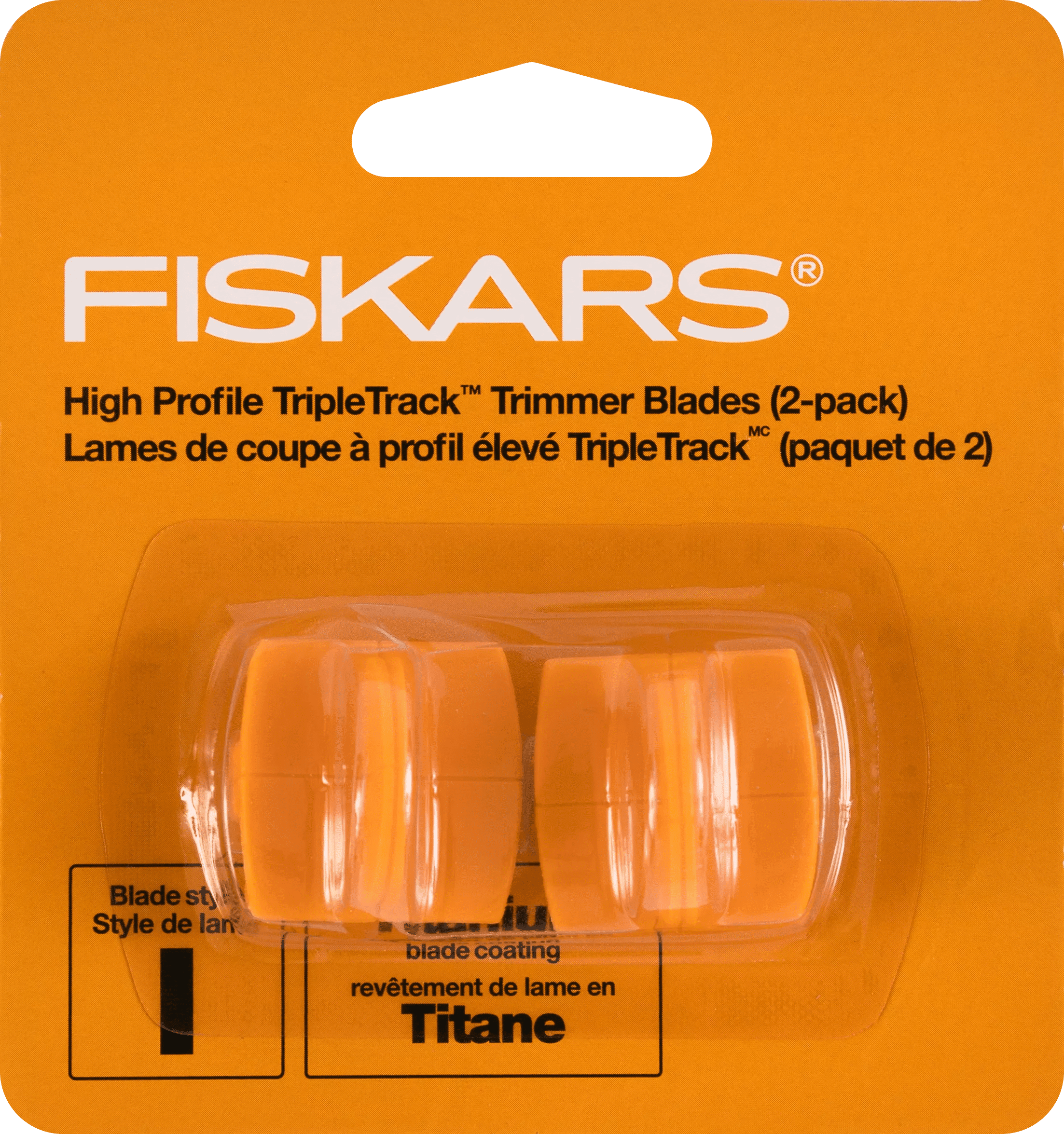 Titanium High Profile TripleTrack™ Cutting Blades (2pk, Style I)