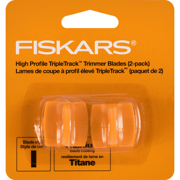 Titanium High Profile TripleTrack Cutting Blades (2pk, Style I)