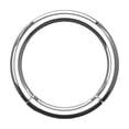 thumbnail image 1 of Titanium Hinged Segment Ring 20 18  16 Gauge Seamless Hoop, 1 of 3