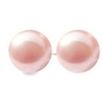 thumbnail image 1 of Titanium Hypoallergenic Earrings with Rose Swarovski Imitation Pearls, Swarovski jewelry, 1 of 3