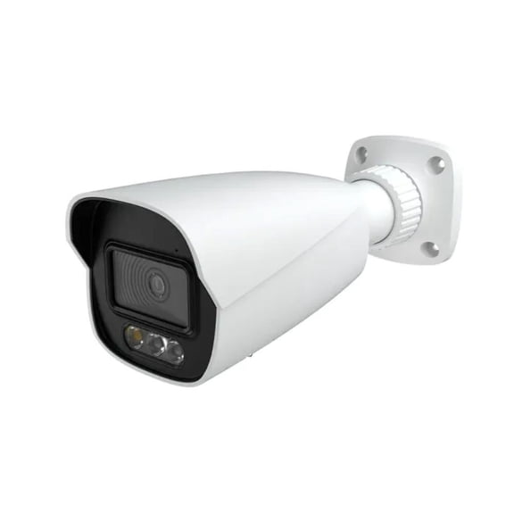 Titanium IP-5IR4S42-28-PA 4MP Full-Color Bullet IP Camera, Active Deterrence, Two Way Audio, NDAA Compliant