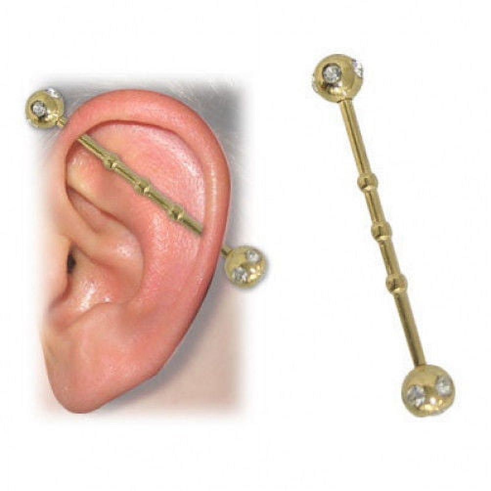 Industrial piercing hotsell clear