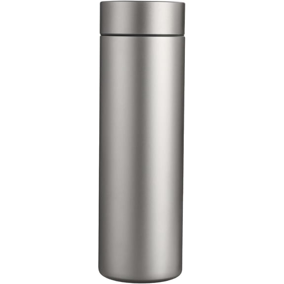 Titanium Insulated Water Bottle 17 oz 500 ml Double Wall Vacuum Tea Infuser Tumbler with Hot and Cold Retention