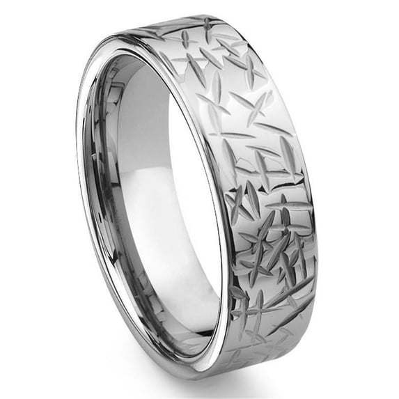 Titanium Kay Armor Tungsten Carbide Comfort Fit Mens Wedding Band Ring Sz 10.0