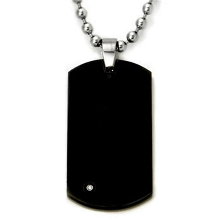 Tungsten dog tags engravable hotsell