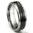 thumbnail image 1 of Titanium Kay Tungsten Carbide 8MM Wave Finish Comfort Fit Mens Wedding Band Ring Sz 9.0, 1 of 4